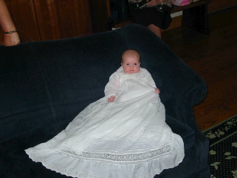 Jane in baptismal gown